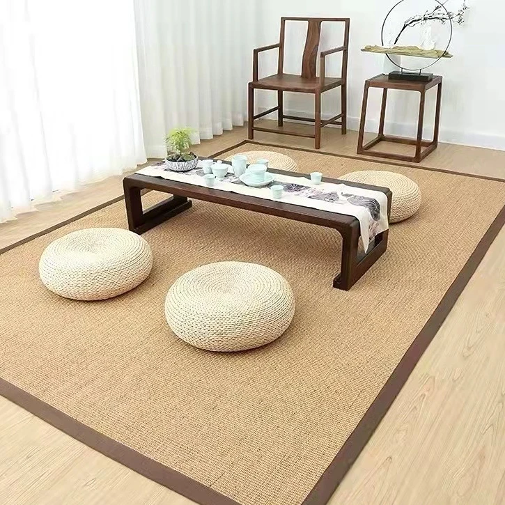 Jute l rug carpet made of jute or sisa