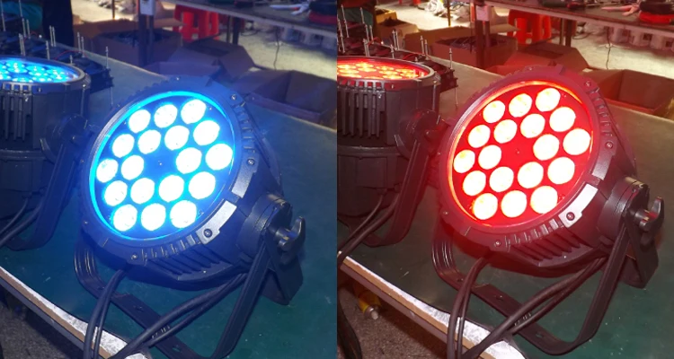 China cheap Led par cans led par light ip65 for outdoor led par 64 18X10W RGBW 4in1