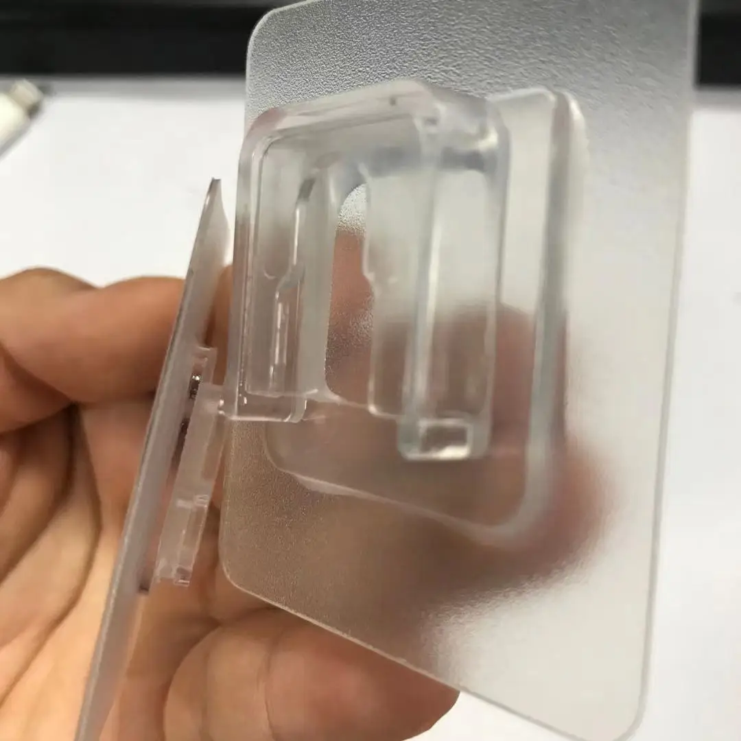 Double Sided Adhesive Wall Hooks Hanger Transparent Suction Cup Sucker Hook Double-Sided Adhesive Wall Hooks