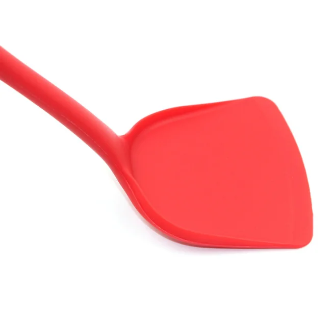 Силиконовая лопатка кухонная логотип Oem изготовленный на заказ набор нетоксичных силиконовых лопатков для приготовления пищи