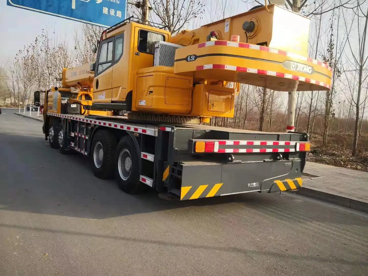 Горячая продажа б/у китайский бренд 50 тонн автокран с дешевой