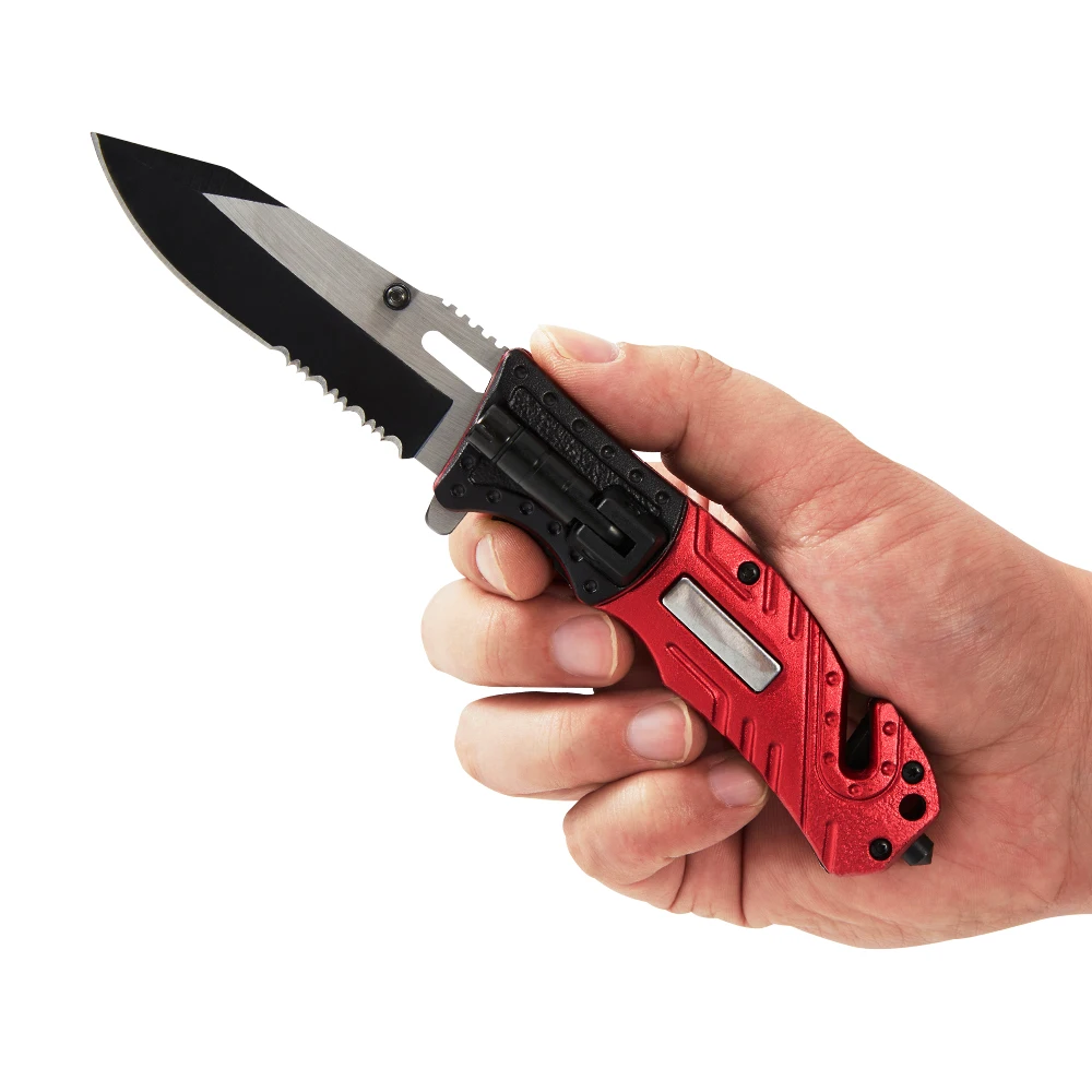 Wholesale Outdoor Knife Stainless Steel Tactical Camping Folding Survival Multi Pocket Jack Knife In Bulk