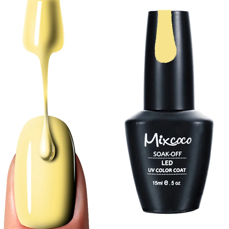 Бесплатный образец Mixcoco гель для ногтей Esmalte Перманентный 192 цветов УФ Гель-лак