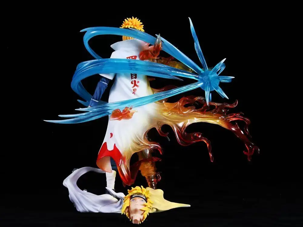 Narutos 26Cm 1/6 Scale  EVIL IV Wave Feng Shuimon ornament anime figure