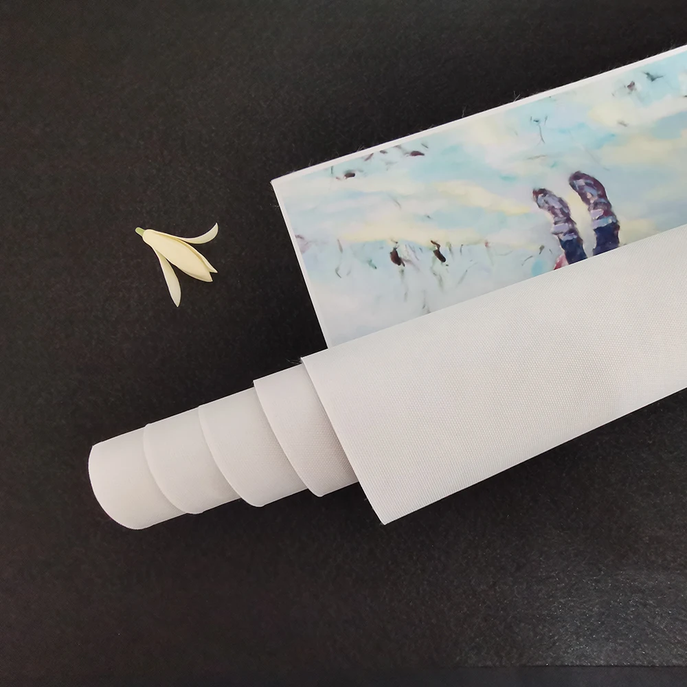 Love at First Sight Large size floral colorful canvas printed decorative painting