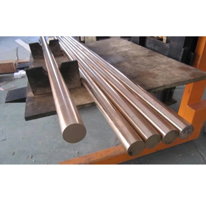 High Hardness Beryllium Copper Rod C17200 Beryllium Bronze Rod Mold Copper Alloy Non-Ferrous Metal pure copper bar