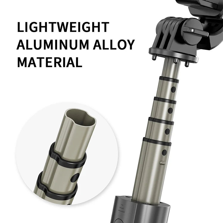 Amazon Hot Sale L03 Phone Selfie Stick With Tripod With Wireless Remote Cell Phone Selfie Stick Portable Selfy Sticks