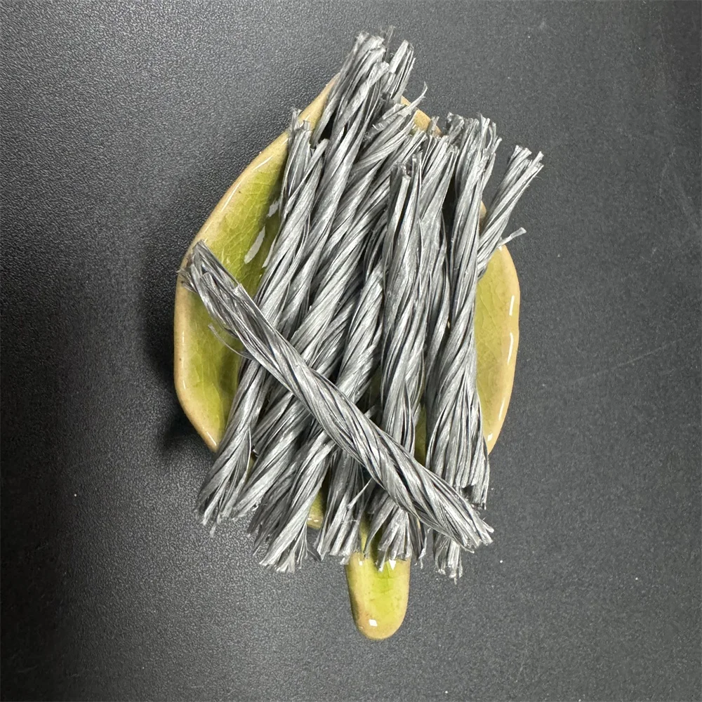 PP Twist Fiber PFRC Used In The Construction Of Underground Structures To Improve Their Cracking Resistance And Durability