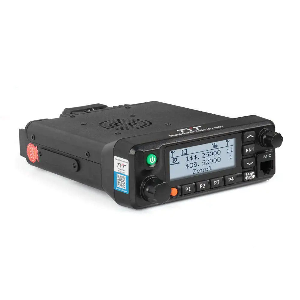 Оптовая продажа автомобильное радио TYT MD-9600 DMR мобильное UHF/VHF двухдиапазонный 136-174 мГц и 400-480 50 Вт 1000 дюймов Заводская розетка