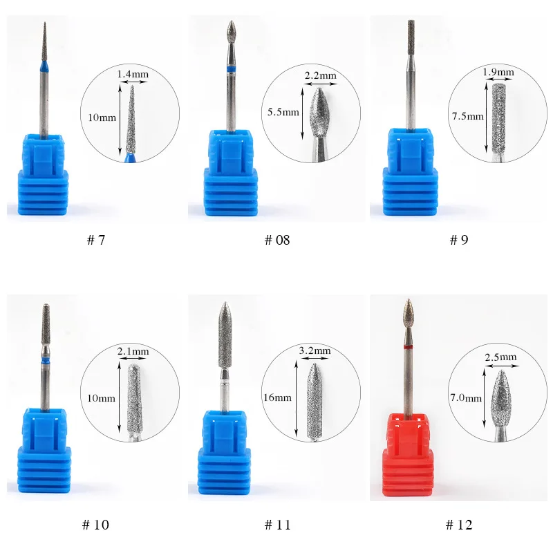 Jimdoa Professional Nail Carbide Drill Bit Kit Cuticle Clean Efile Nail Bit For Manicure