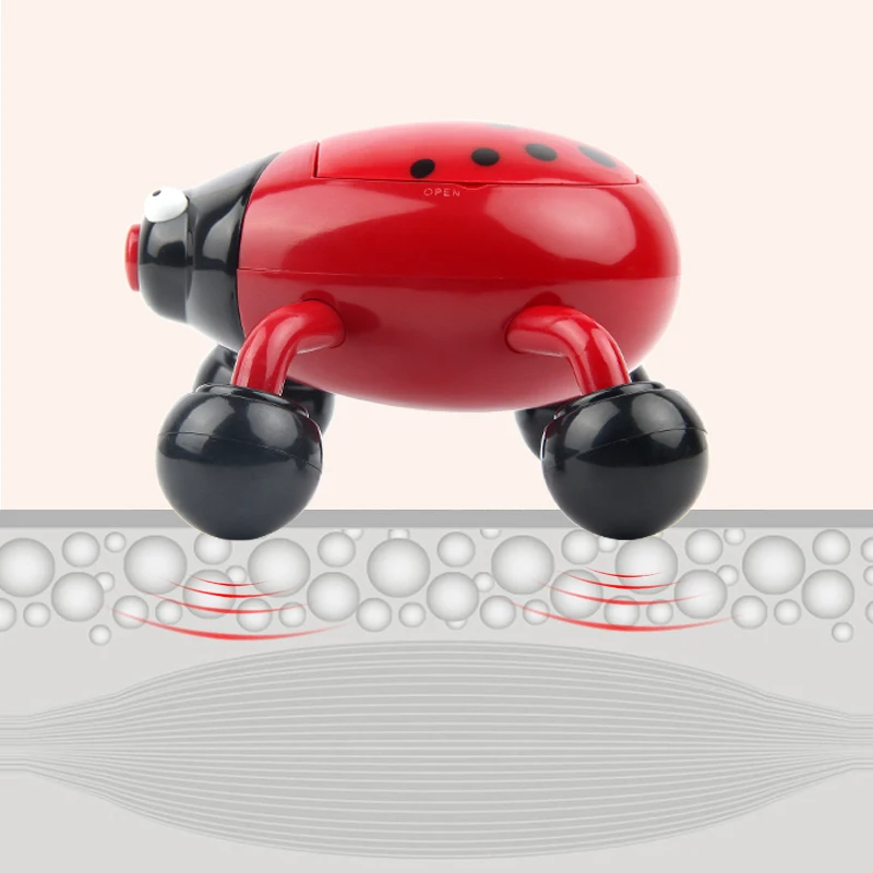 MINI plastic beetle body massage vibrator