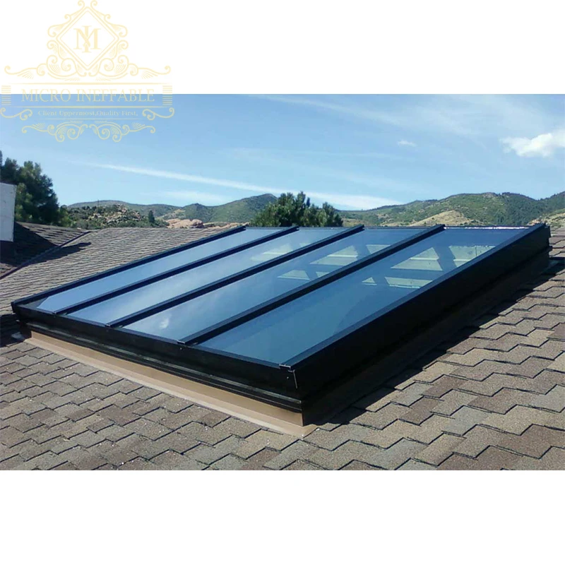 Heavy Duty Theft Proof Thermal Insulation Waterproof Rainproof Aluminum Skylight