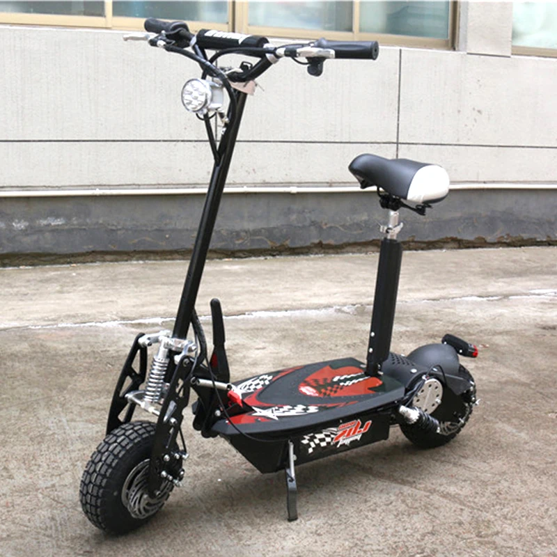 36V 1000W 48V 1500W 10 inch Adult escooter folding electric scooter with seat