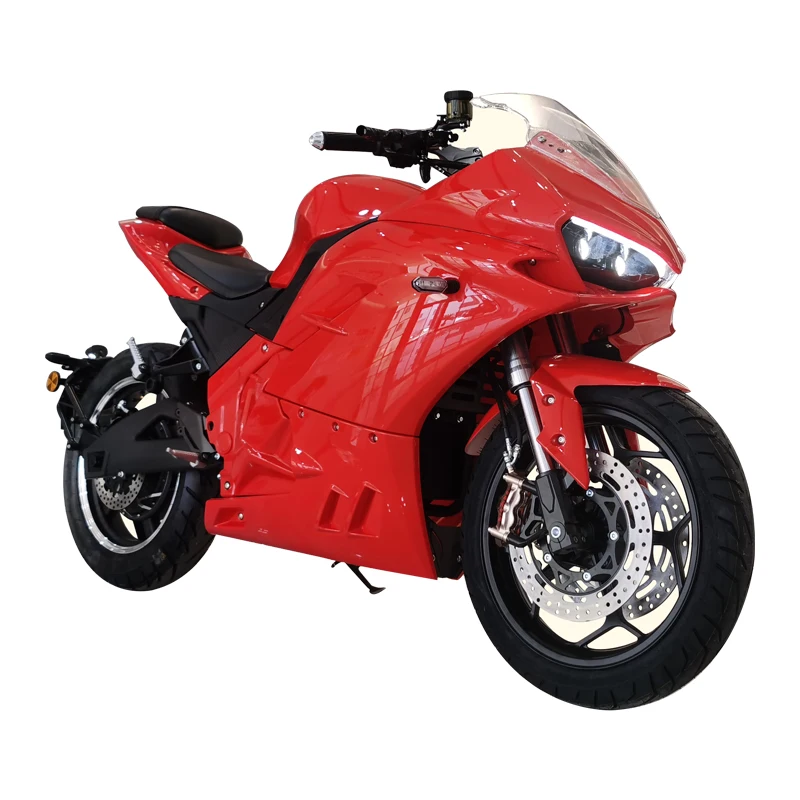 Factory Direct 72V 120Ah Good Brake 5000W 130km/h Lithium Adult Off-Road Electric Motorcycles