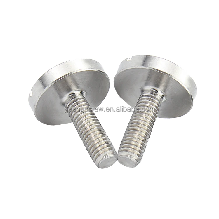 Custom M1~M10 Micro Slotted Screw Stainless Steel 304 316 Slotted Pan Head Screws  DIN 921