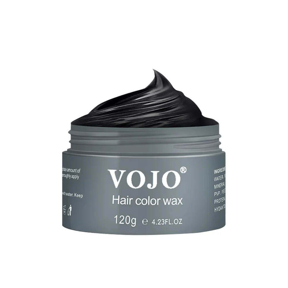 Multi-Color Neutral Shaping Hair Wax Semi-Permanent Disposable Dye Cream Formula for Men and Women