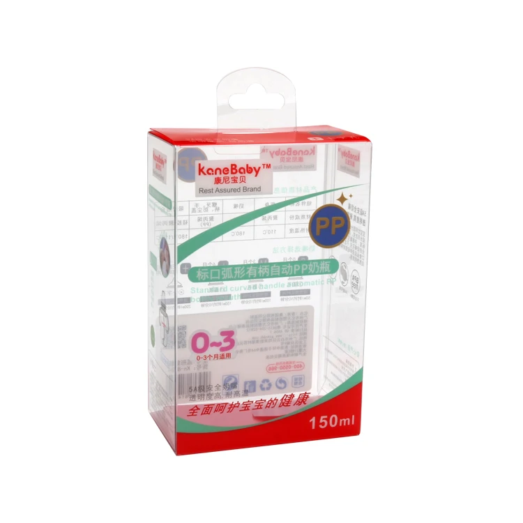 Baili Pack Manufacturer With Printing Clear PVC Packaging Transparent PET Boxes