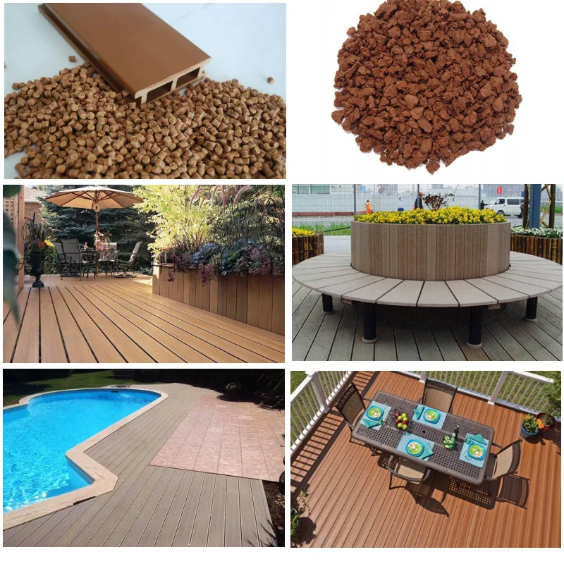 Parallel Double Screw wood plastic Granules Pelletizer Line /WPC Granules Making Machine