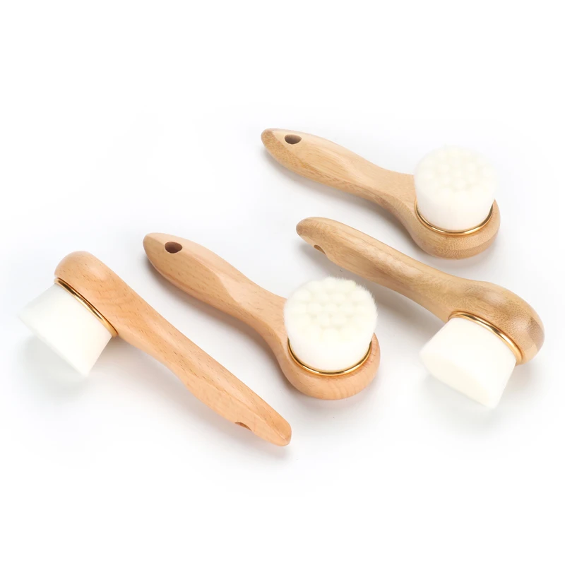 Abeis Cleansing Brush Face Cleaner Beauty Facial Brush Custom Logo Portable Face Scrub Brushes For Women