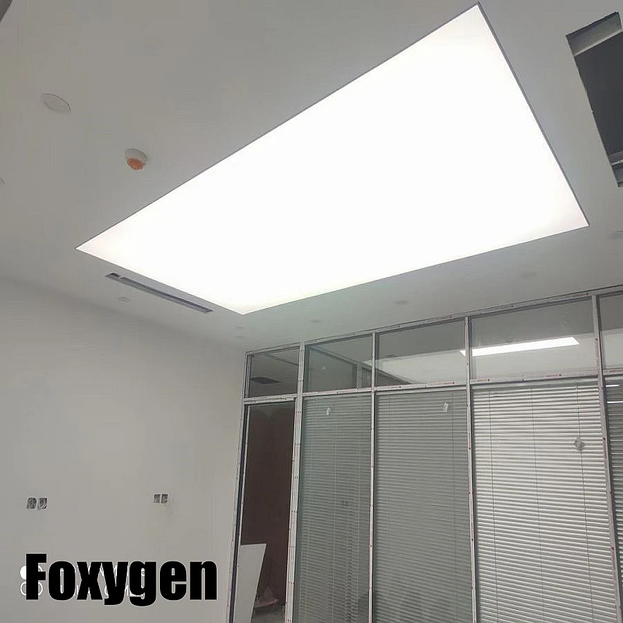 Moisture Resistant msd soft Stretch ceiling film  Simple design UV printing Beautiful and advanced used in home bedroom