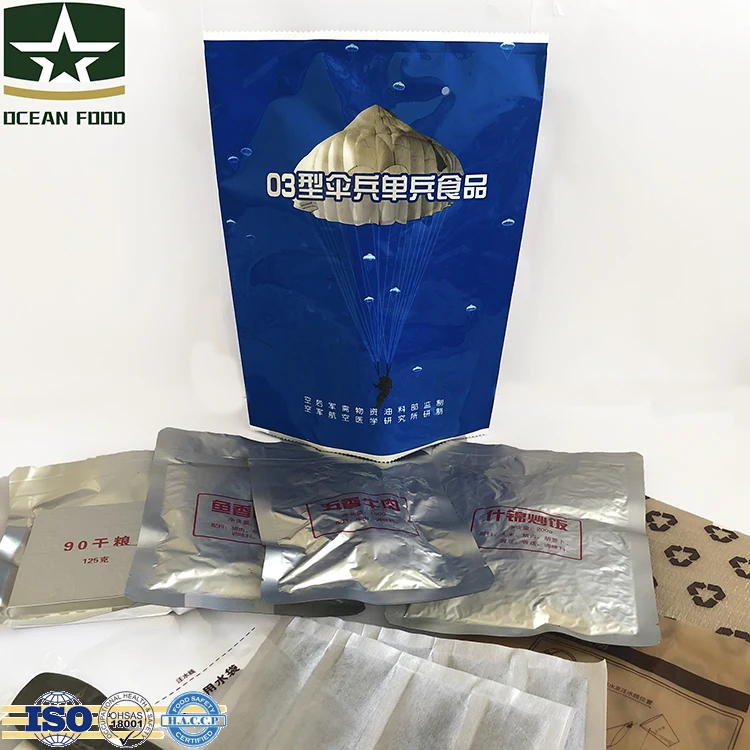  Meal Ready to Eat Individual Vacuum Pack Beidaihe(bdh) OEM ODM Hiking food MRE ration army