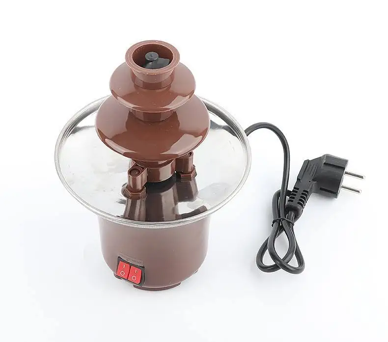 Hot Sale Kitchen Catering Mini Electric Chocolate Fountains 3 Tire For Home DIY Party Price Cheap