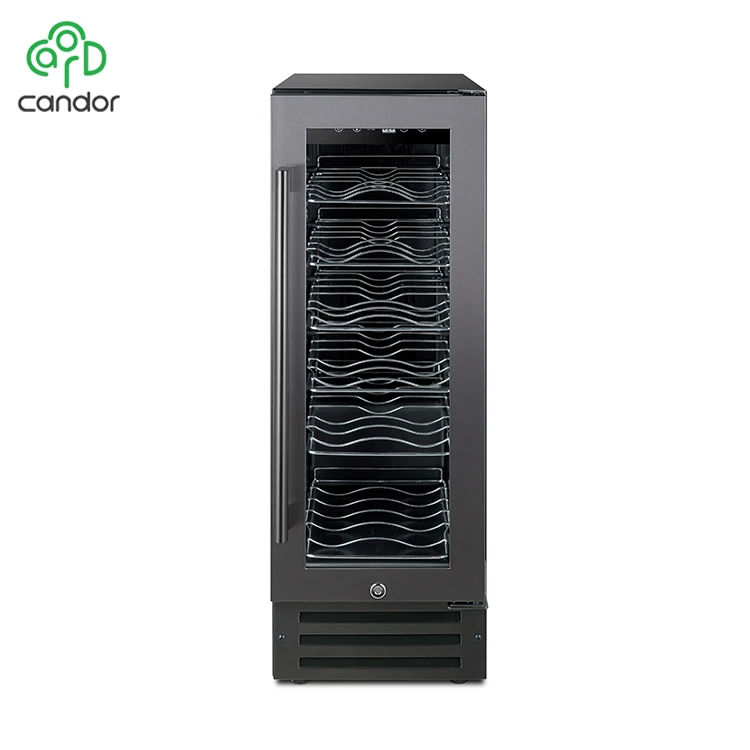 18 Bottles Single Zone Compressor Built-in Wine Cooler JC-58EQ