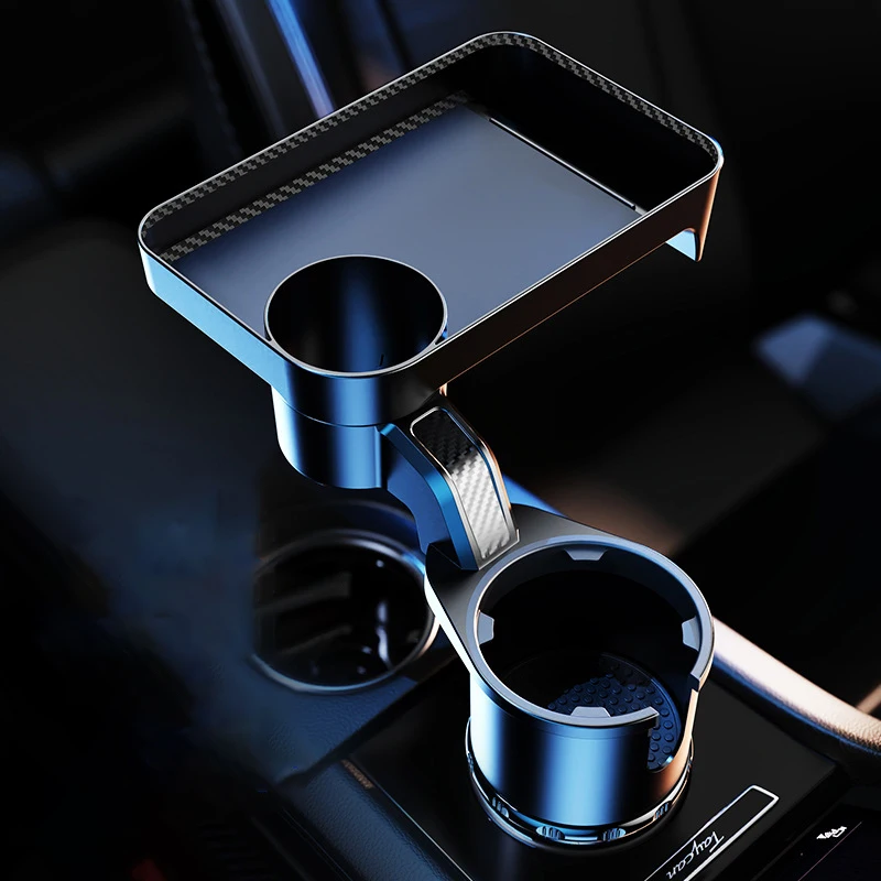 2022 New Design adjust size Car Universal Car cup Holder with removed dinner plate