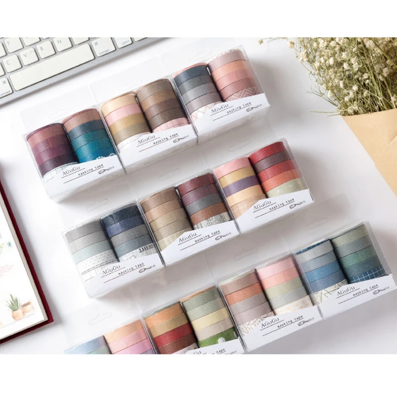 Sweet Dream Series Washi Paper Tape Masking Tape Set Washi Tape Roll Small MOQ
