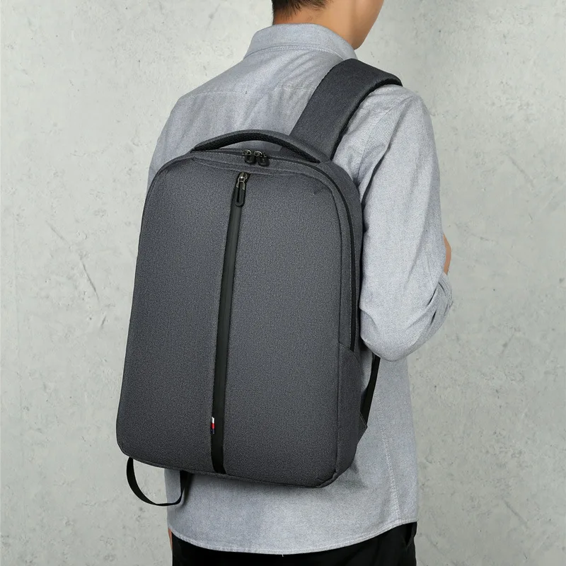 Hot Selling Fashion Waterproof Business Computer Bag with USB Port College School Bags Laptop Backpacks