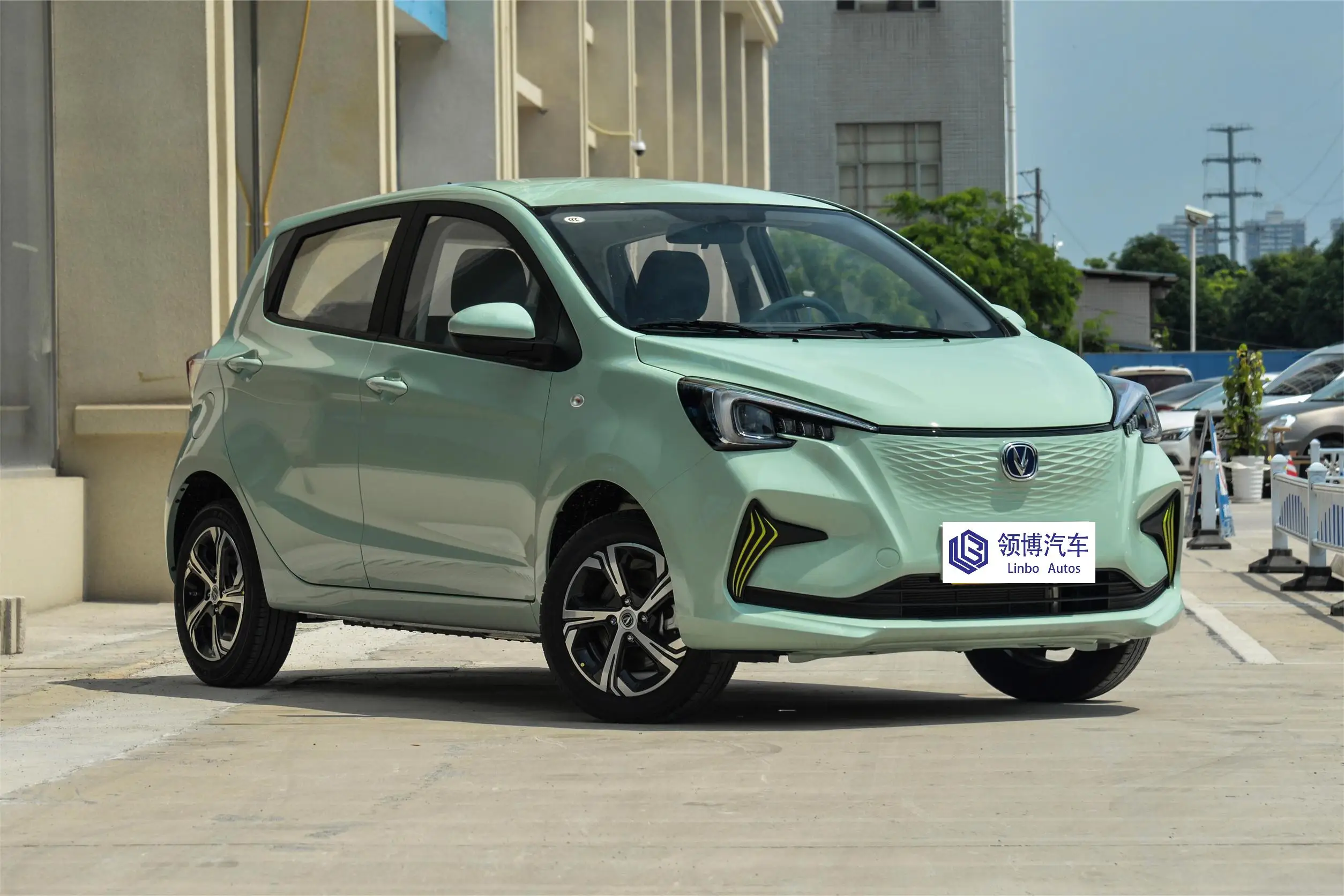 Best Selling Low Price Spot Changan Benben E-Star 2024 Colorful 310KM Lithium Iron Phosphate Pure Electric FWD Hatchback