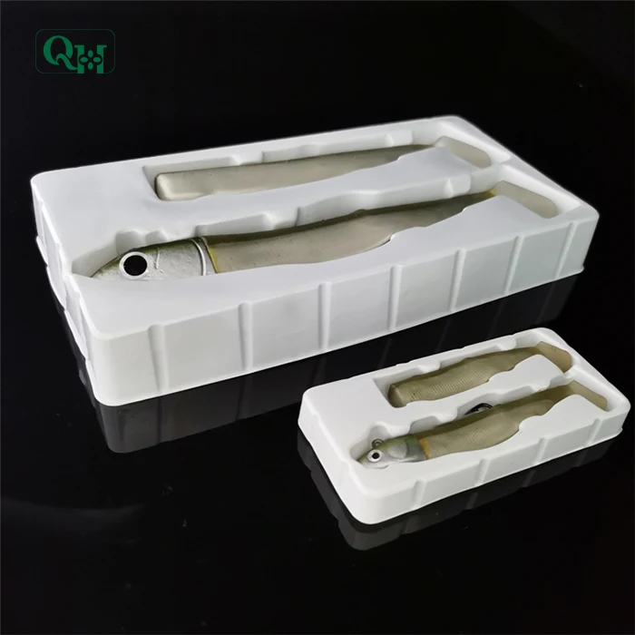 
Professional manufacture small reusable plastic blister pack clamshell for fishing lures 
