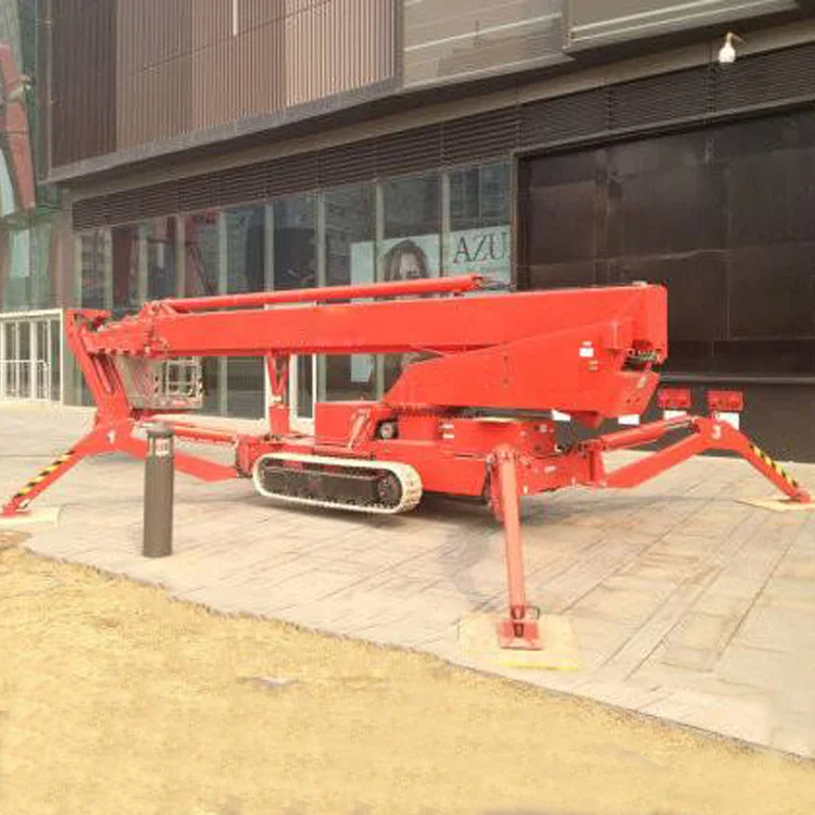 Discount price Mini Mobile 3T small construction hydraulic spider crane