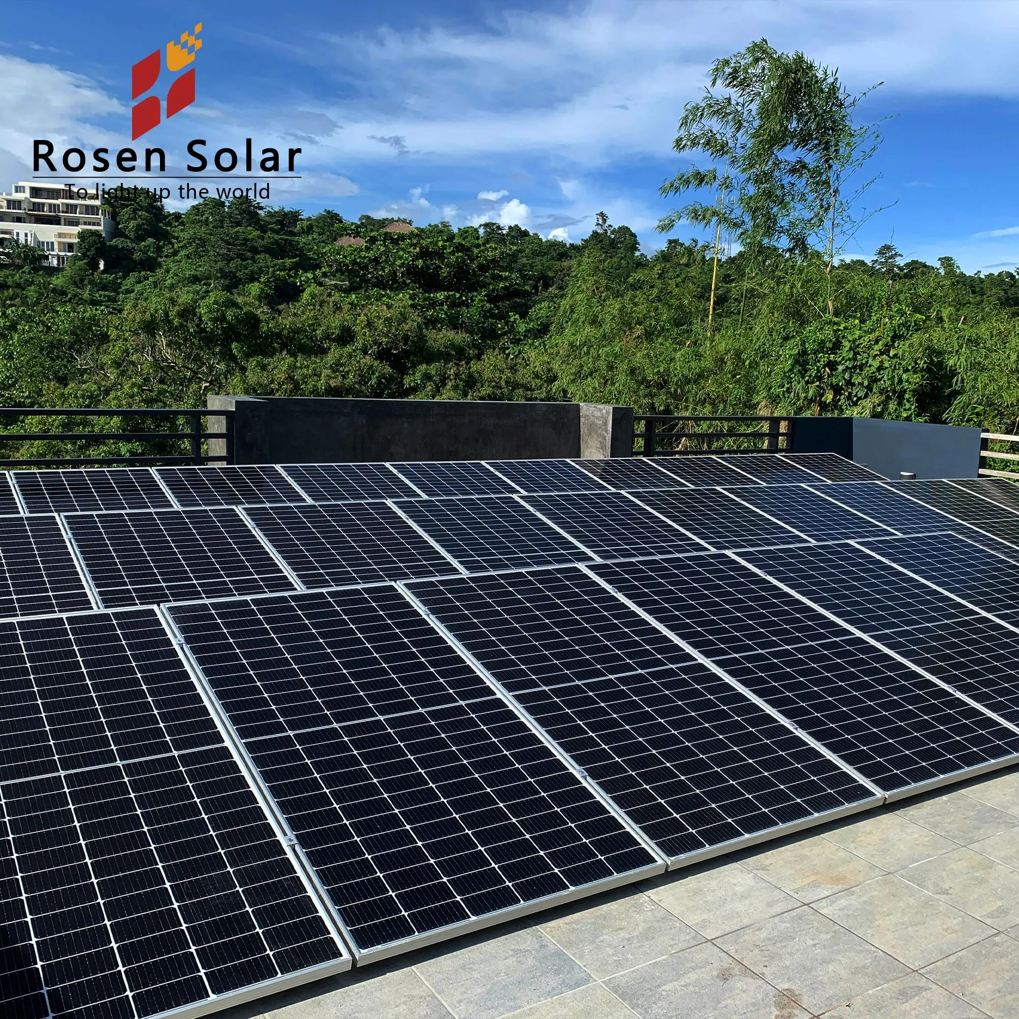 30kw on grid solar system 3 phase complete solar panel system grid selling with meters PV system