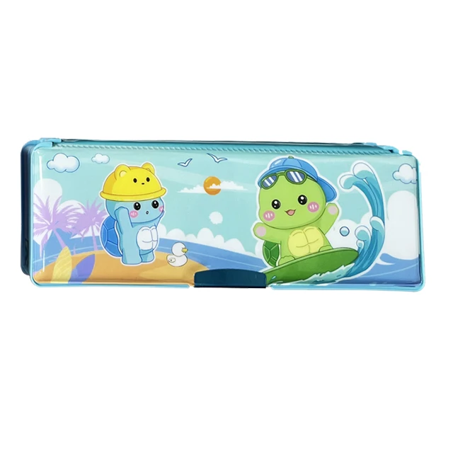 Cartoon Stereoscopic Large Capacity Multifunctional Pencil Case Stationery Bag for Gift Use