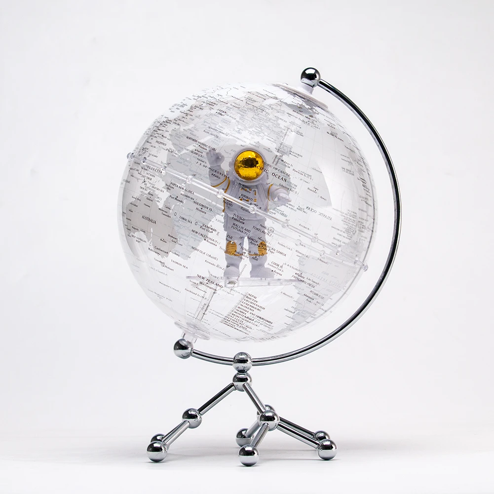 LED World Map Rotating Globe Night Lamp Novelty Light For Home Decoration Earth Globes