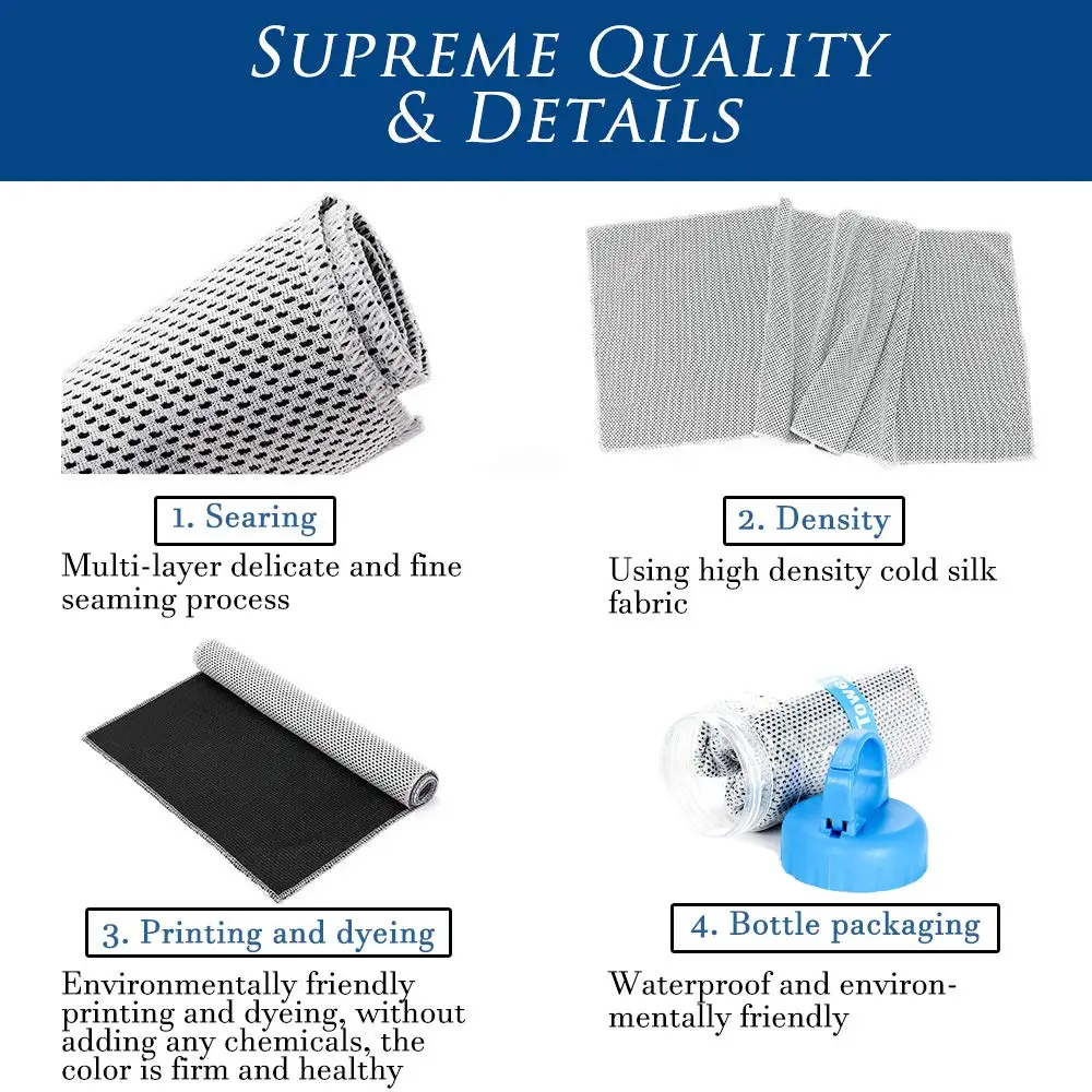 quick dry pva ice cool sport towel/ultimate mesh microfiber best cooling towel