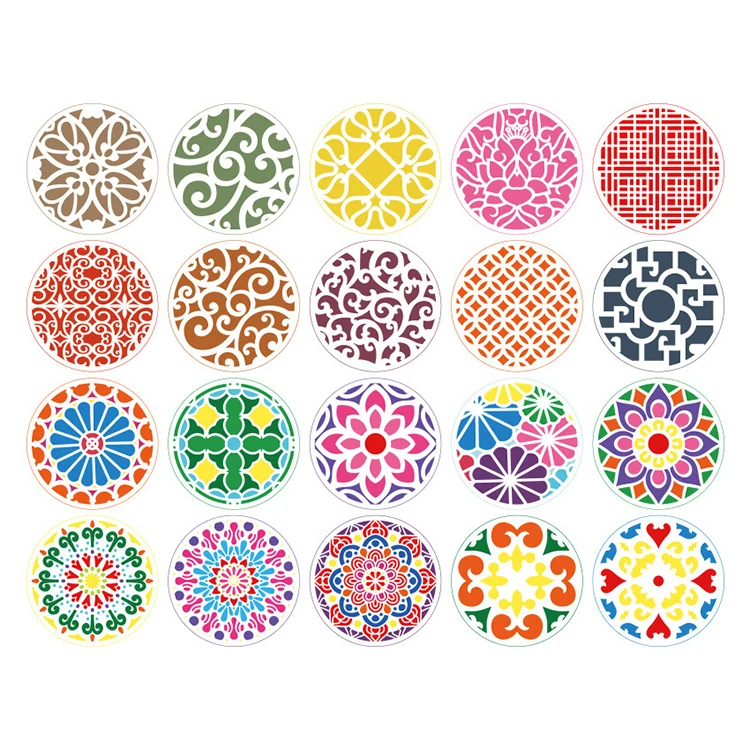 Drawing Template Reusable Plastic Custom Stencil Wall Plastic Painting Decorating Art Stencil