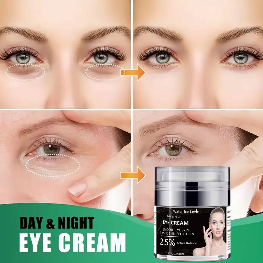 Day and night eye cream anti-aging firming and moisturizing eye cream targeting wrinkles and fine lines