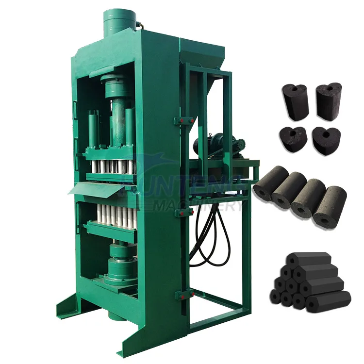 Coconut Shell Charcoal Briquette Machine Buyers in Europe Palm Kernel Shell sawdust Charcoal Press Forming Machine