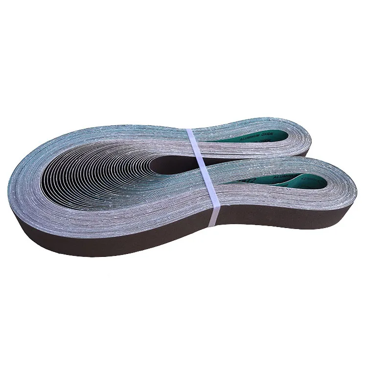 Aluminum Oxide abrasive X-wt cloth sanding belts for polishing metal wood surface