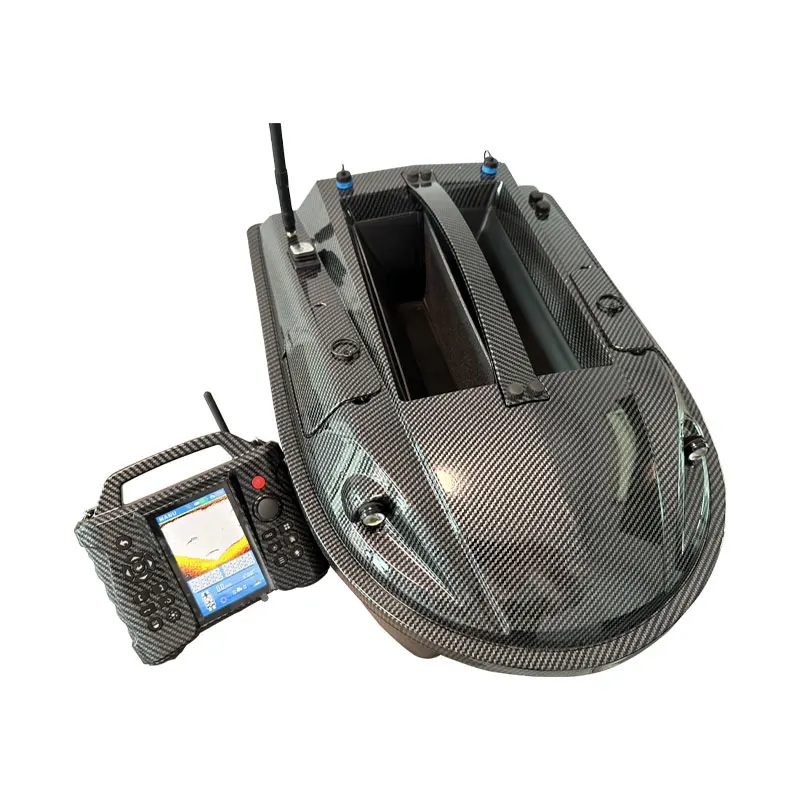 Rc fishing drone boat for surf carp fishing with bait release sonar and 2 container Boat fish  Gps bait boat carp fishing
