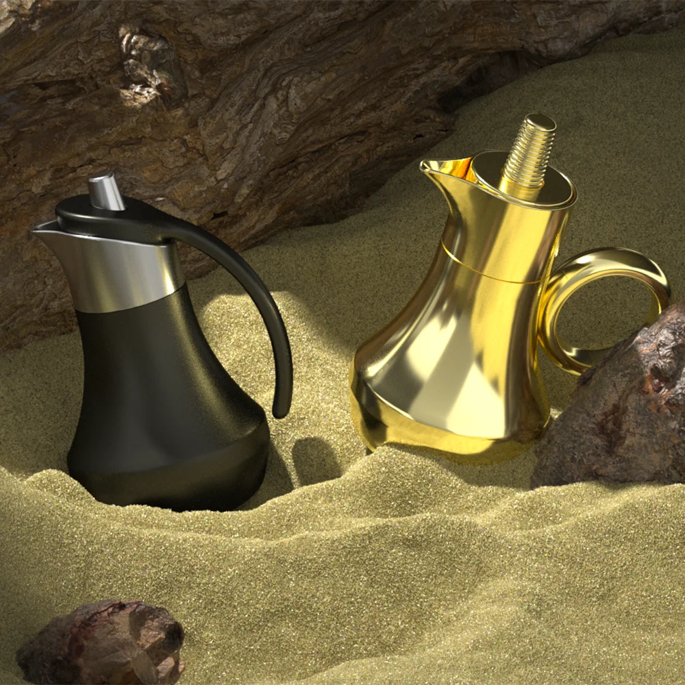 Morden Luxury High Quality Outstanding Glass Liner Gift Vacuum Kettle Flask Thermos Tea Coffee Pot
