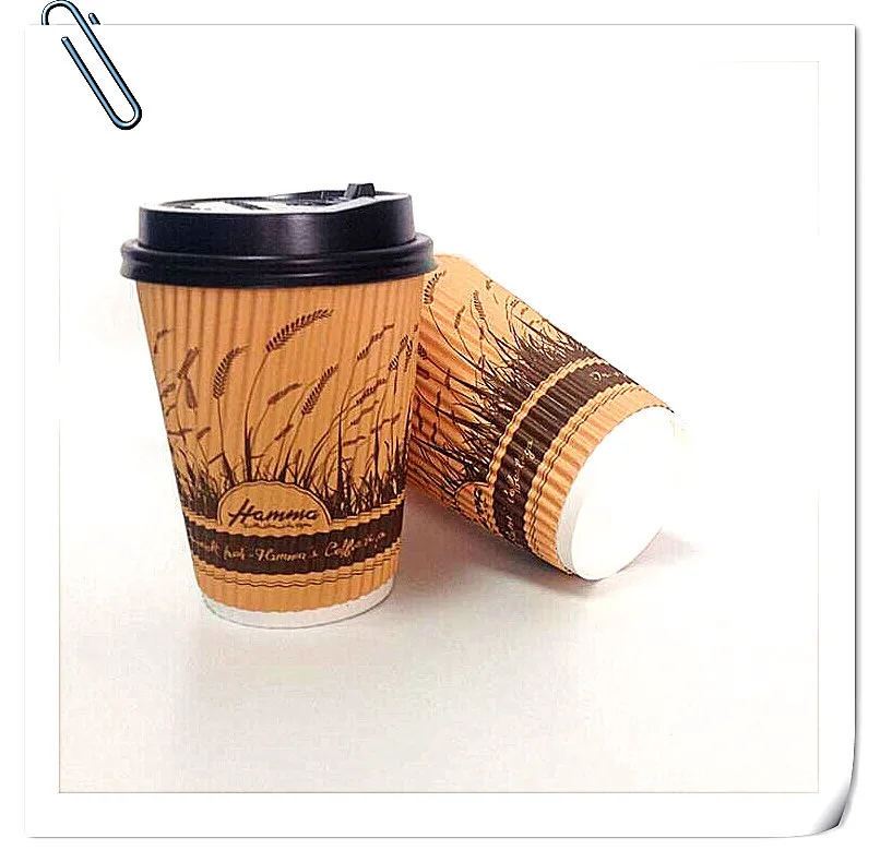 OEM Factory Cheap Price Single Wall Disposable Recyclable Environmental 16 oz Coffee cup with Customized Logo