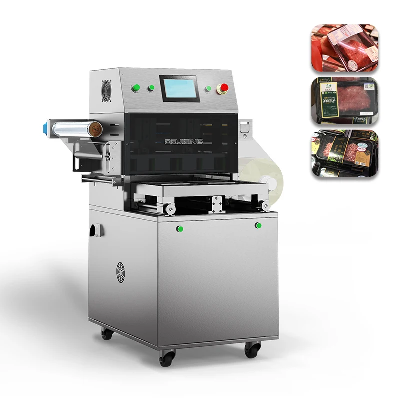 DAJIANG DM-360E Automatic Food Tray Vacuum Sealer Packing Machine