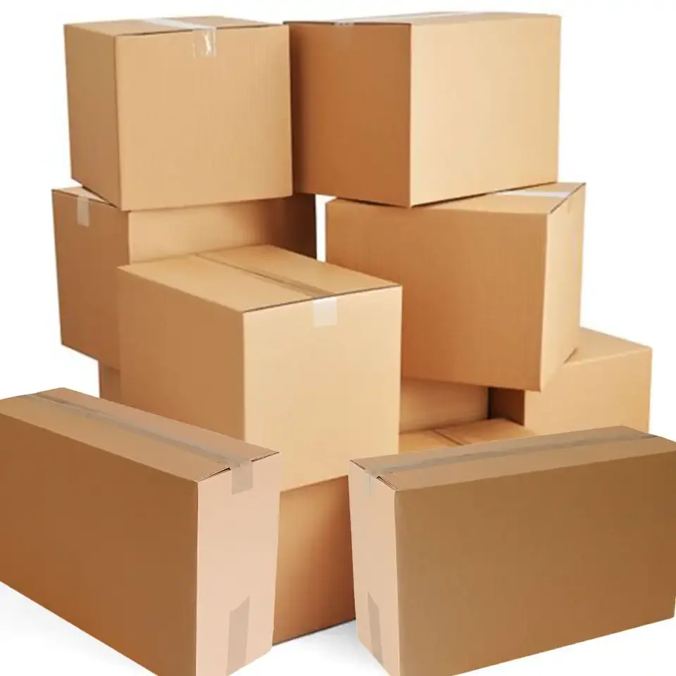 Strong Corrugated Cardboard Boxes Various Sizes Packing Home Removal Storage Cartons Box