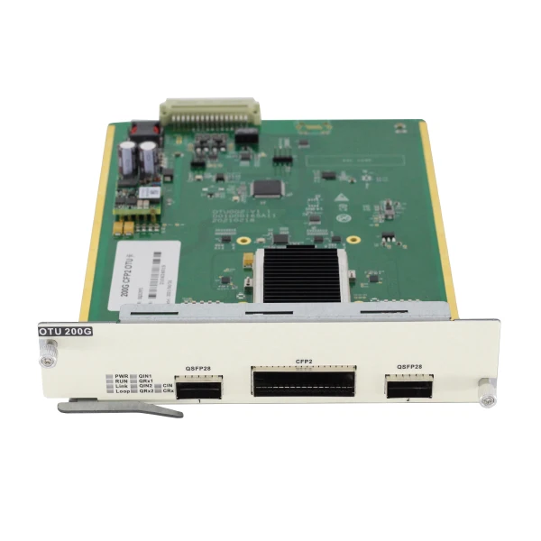 200G OTU мультискоростной транспондер 200 Гбит/с Карта Muxponder 2xQSFP28 100G CFP2 DCO DWDM