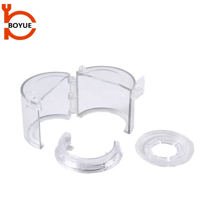 China industrial safety Transparent Pc 22mm 30.5mm Power Electrical Push Button Switch Safety Lockout