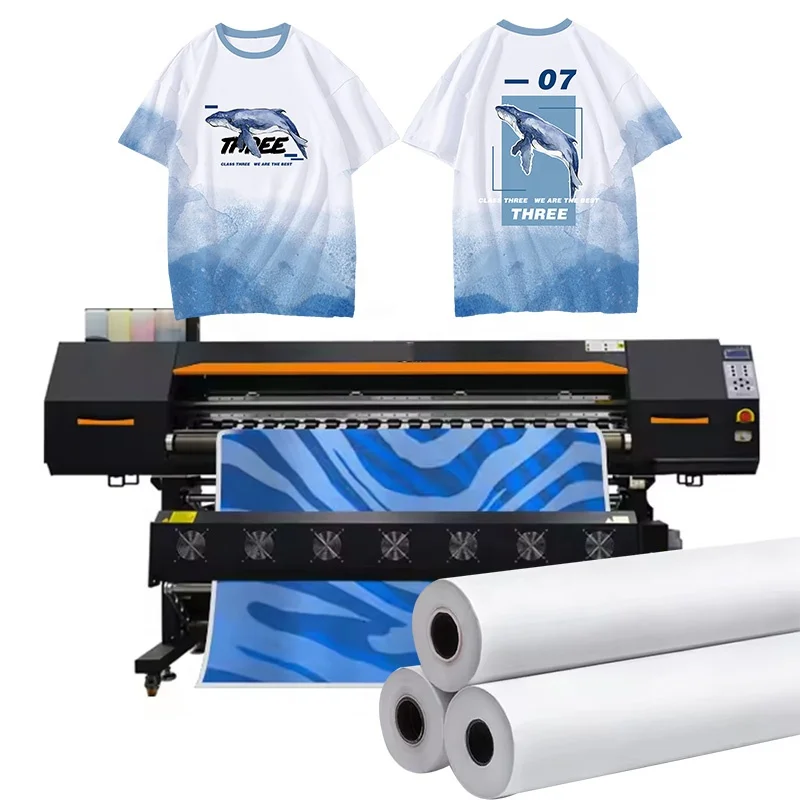 Wholesale Sublimation Paper Roll Heat Transfer Paper Or Sublimation Paper For Dye Sublimation Fabric Printing