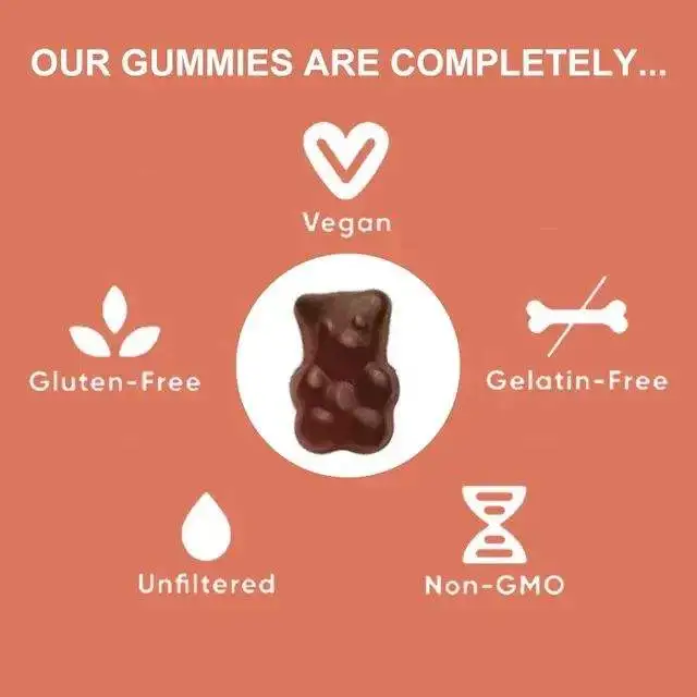 Boost health and longevity improve circulation Mushroom gummy Private Label Vegan Customized OEM Manufacturer